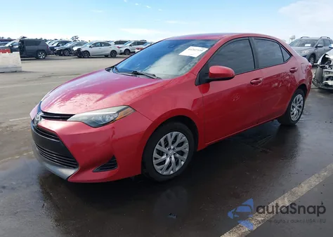 2017 Toyota Corolla Le from USA, damaged, VIN 2T1BURHE4HC775436